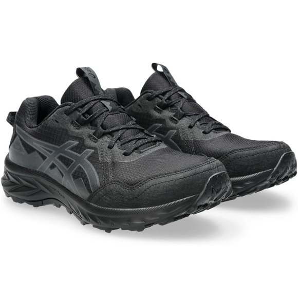 ASICS Black Trail Running Shoes - Picture 1 of 3